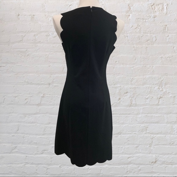 Stitch Fix 41 Hawthorn Faux leather Front Black Mini Dress - Picture 7 of 7